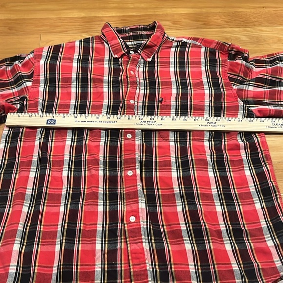 Ralph Lauren Jean co men’s plaid flannel button down shirt size large . - Picture 5 of 6